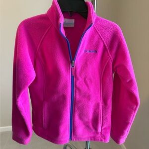 Columbia Bright Pink Outdoor Fleece